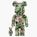 Bearbrick Kimetsu No Yaiba 100% & 400% Set