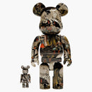 Bearbrick Utagawa Kuniyoshi (the Haunted Old Palace At Soma) 100% & 400% Set
