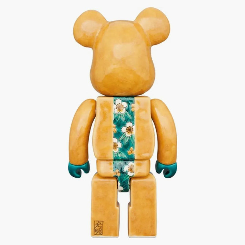 Bearbrick Kutani Craftsman (Topaz Color Magnetic Color Three Friends) 400%