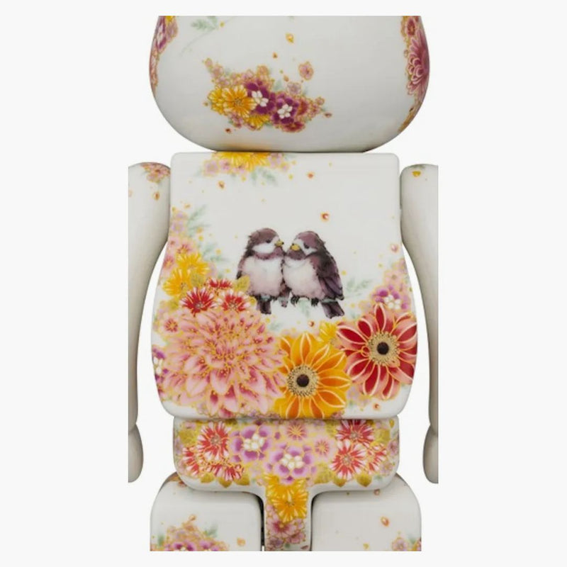 Bearbrick Kutani Takumi (flower And Bird Elegance Bwwt3) 4