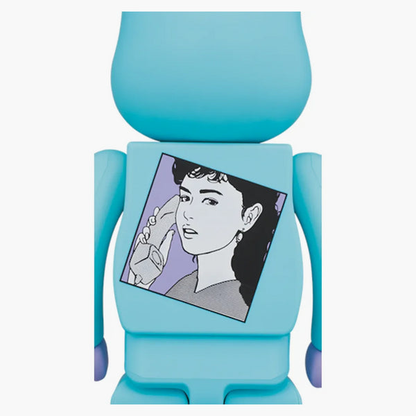 Bearbrick Kyne 400% modrá