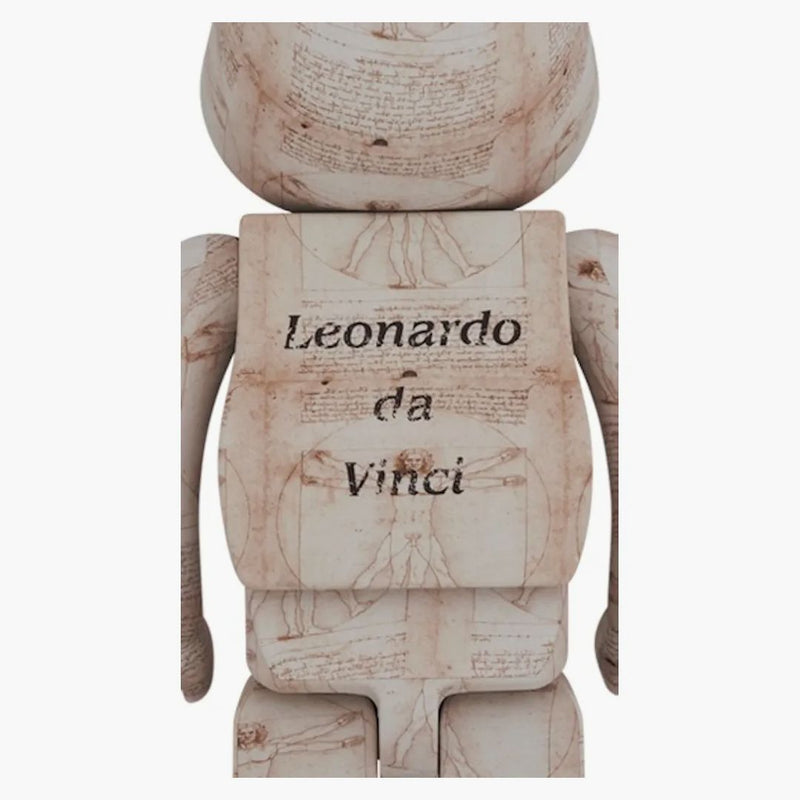 Bearbrick Leonardo da Vinci (vitruvian Man) 1000%