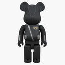 Bearbrick Lewis Leathers 100% & 400% Black