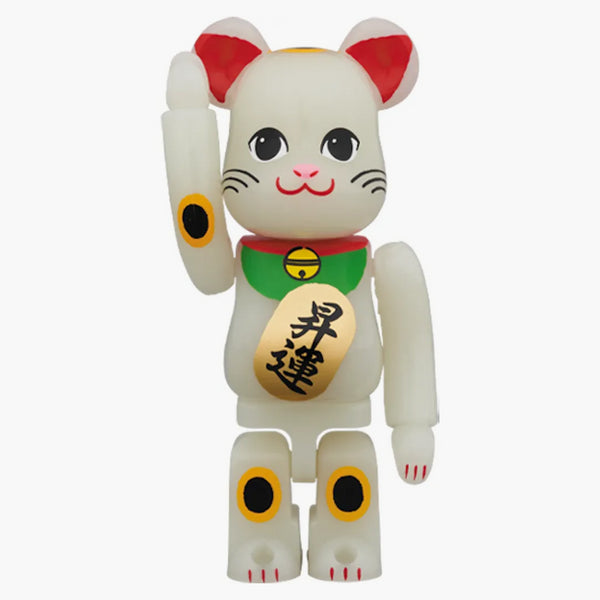 Bearbrick Lucky Cat 100% fosforescence