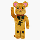 Bearbrick Lucky Cat Gold Costume Edition 1000%