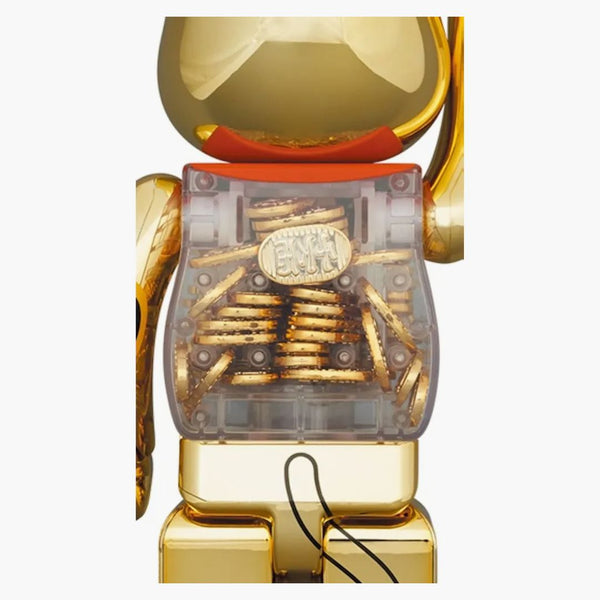 Bearbrick Lucky Cat Oval 100% & 400% Set