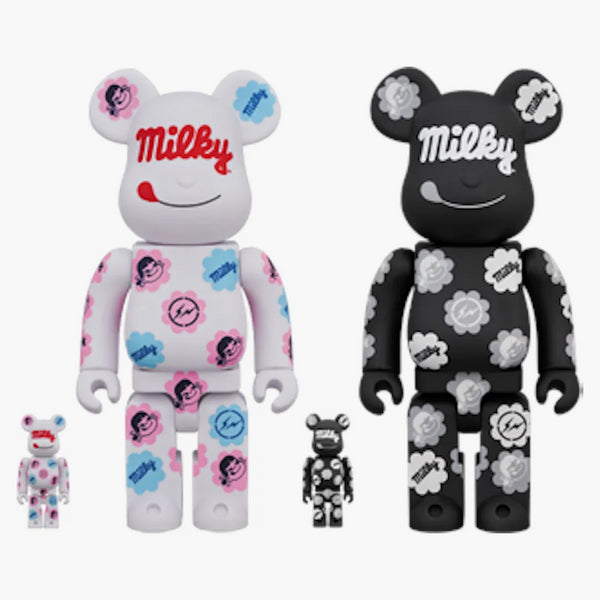 Bearbrick Milky The Conveni Milky 100% & 400% Set of 2