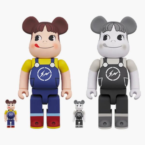 Bearbrick Milky the Conveni Peko 100% & 400% Set of 2