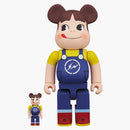 Bearbrick Milky the Conveni Peko 100% & 400% set Multi