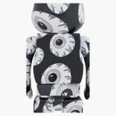 Bearbrick Mishka 1000% Monochromatic