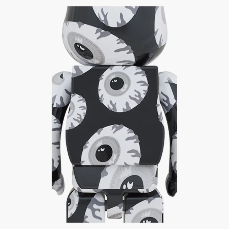 Bearbrick Mishka 1000% monocromatico