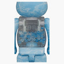 Bearbrick my första vara @ rbrick b @ by water crest ver. 100% & 400% uppsättning