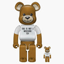 Bearbrick Macau 2020 Moschino 100% & 400% Set