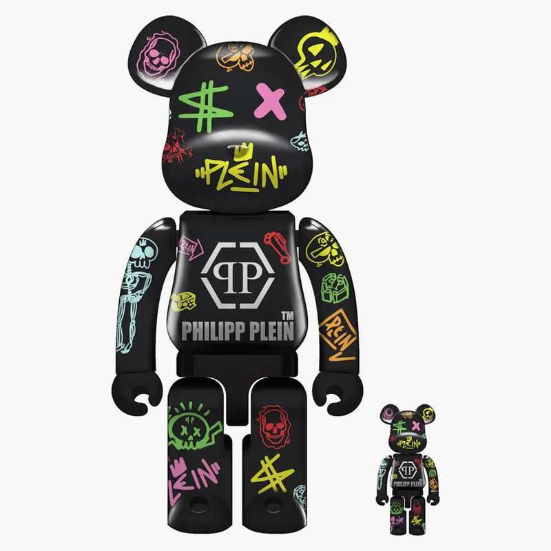 Bearbrick Macau 2020 Philipp Plein 100% a 400% sada