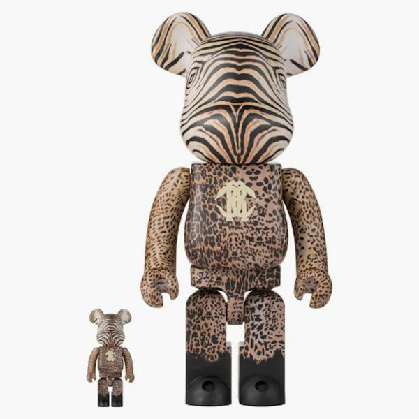 Bearbrick Macau 2023 x Roberto Cavalli 100% a 400% sada