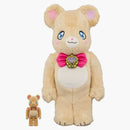 Bearbrick Mahou Tsukai Precure Mofurun 100% & 400% Set