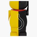 Bearbrick Maneki Neko 1000% Black/Yellow