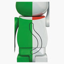 Bearbrick Maneki Neko 100% & 400% Set White/Green