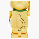 Bearbrick Maneki Neko Fukuiri 1000% Gold