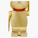 Bearbrick Maneki Neko Gold Plated Ascension 1000%