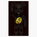Bearbrick Maneki Neko Gold-Plated (Light-Up) 1000%