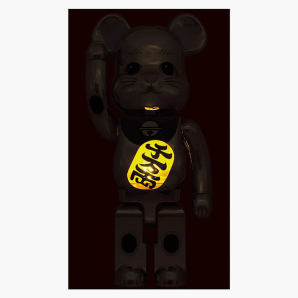 Bearbrick Maneki Neko Gold Plited (Light-up) 1000%