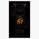 Bearbrick Maneki Neko Luminous 1000% Black Plated