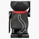 Bearbrick Maneki Neko Luminous 400% Black chapado