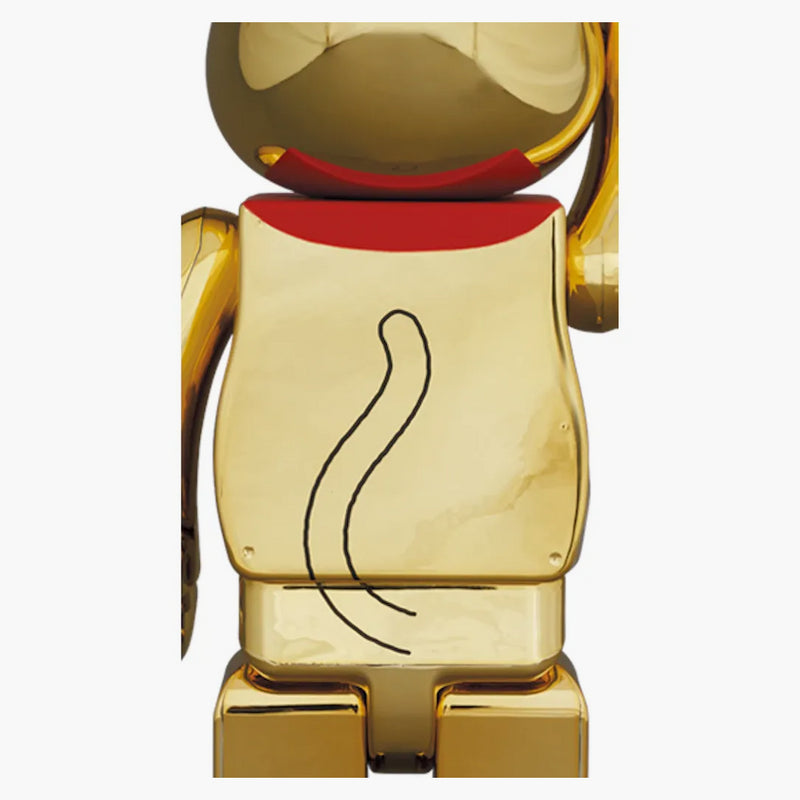 Bearbrick Maneki Neko Noboru 2 400% zlaté