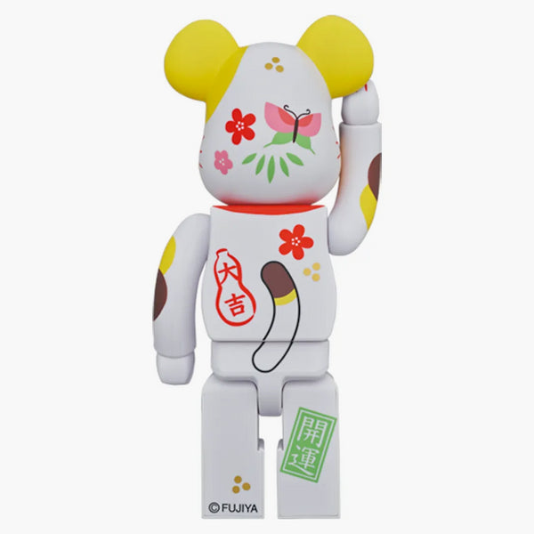 Bearbrick Maneki Neko Peko-chan fuku 100% & 400% sada