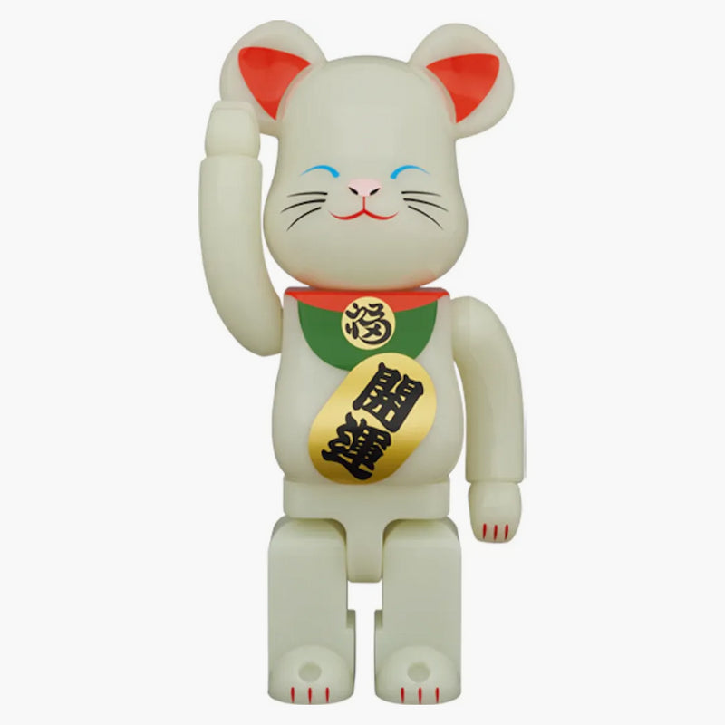 Bearbrick Maneki Neko Phosforescences 2 400%