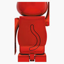 Bearbrick Maneki Neko Plum Gold Plated 1000%