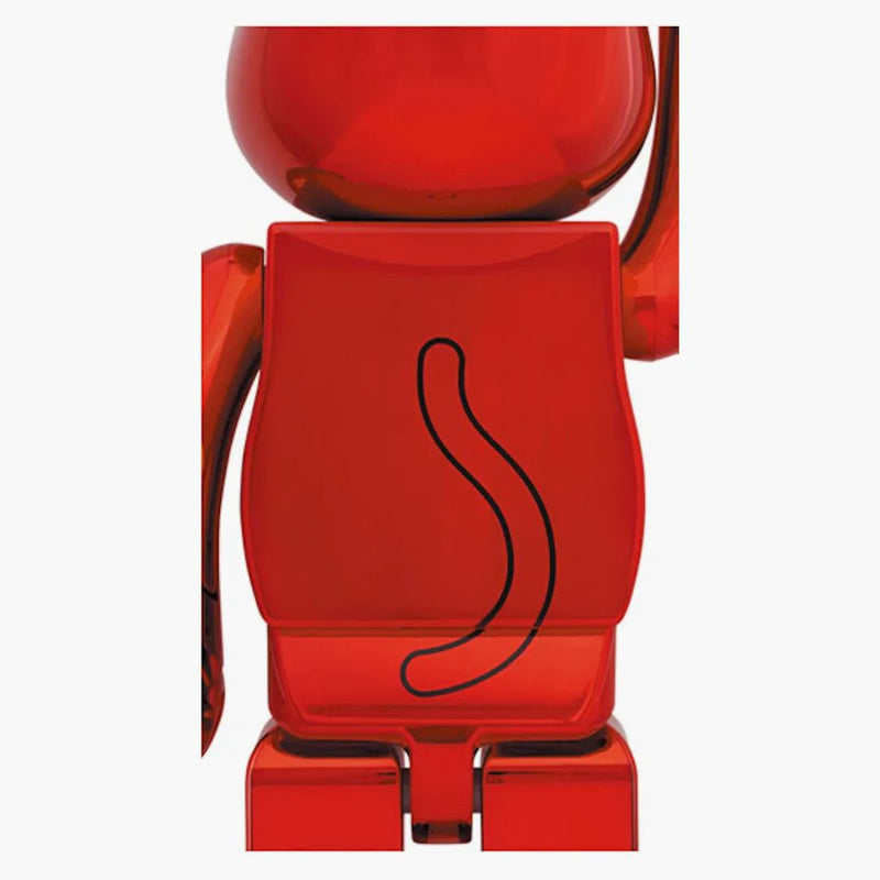 Bearbrick Maneki Neko Plum Gold placcato il 1000%
