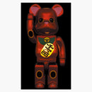 Bearbrick Maneki Neko Plum Gold Plating Luminous 400%