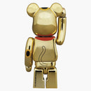 Bearbrick Maneki Neko Rising Fortune 2 Gold Plating 100