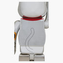 Bearbrick Maneki Neko Silver Plated 2 1000%