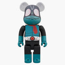 Bearbrick Masked Rider No. 1 400% Azul