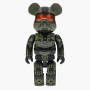 Bearbrick Halo Master Chief 400% Green