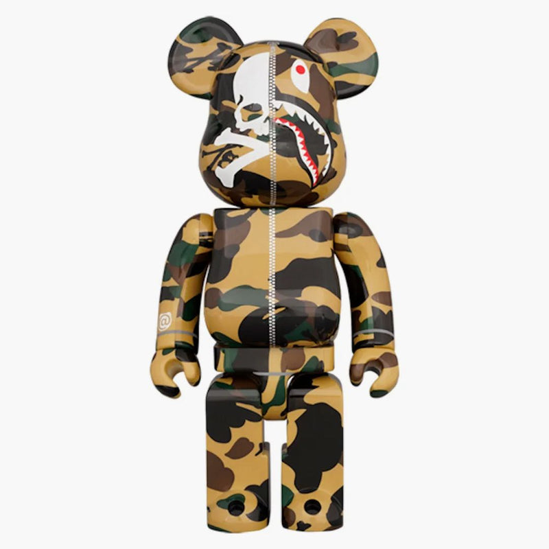 Bearbrick Mastermind Vs Bape(r) 1000% Yellow Camo
