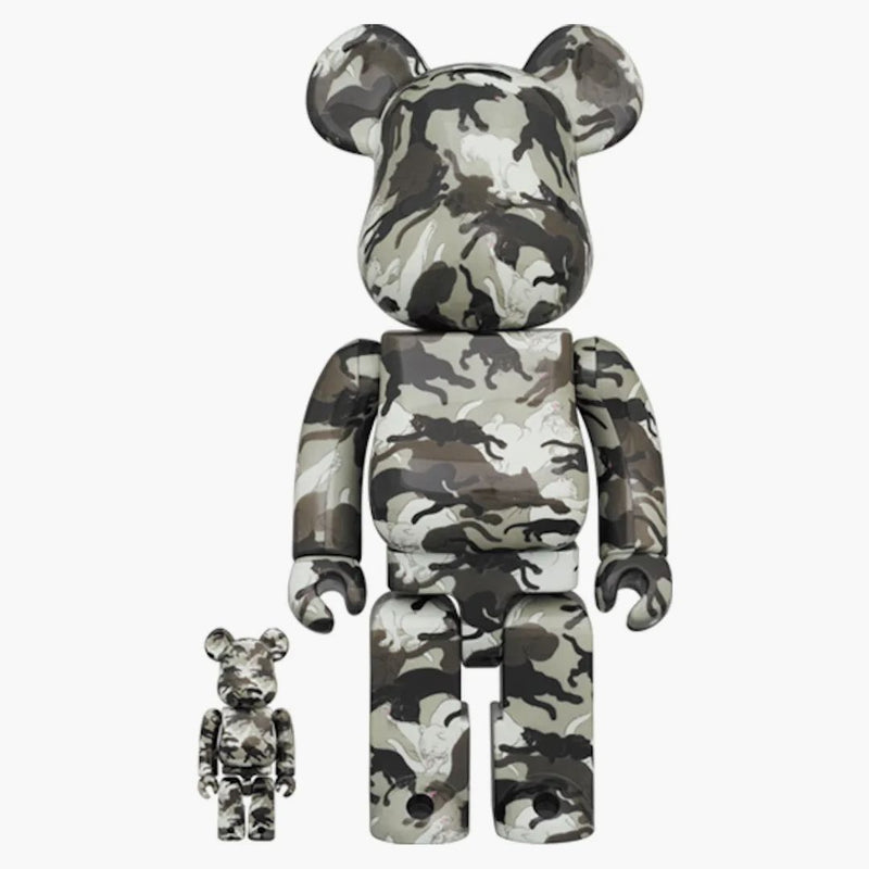 Bearbrick Masumi Ishikawa (vzor sběru gesta kočky) 100% a 400%