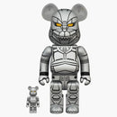 Bearbrick Mechagodzilla 100% & 400% set