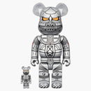 Bearbrick Mechagodzilla (1974) 100% e 400%