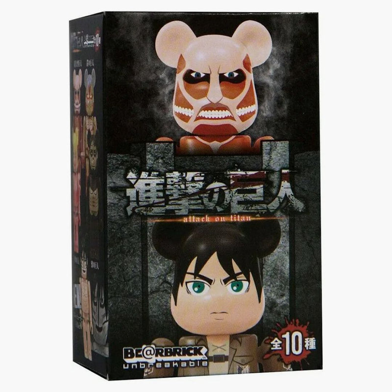 Bearbrick Medicom Attack na Titan 100% Keychain zapečetěné pouzdro (20 slepých boxů)