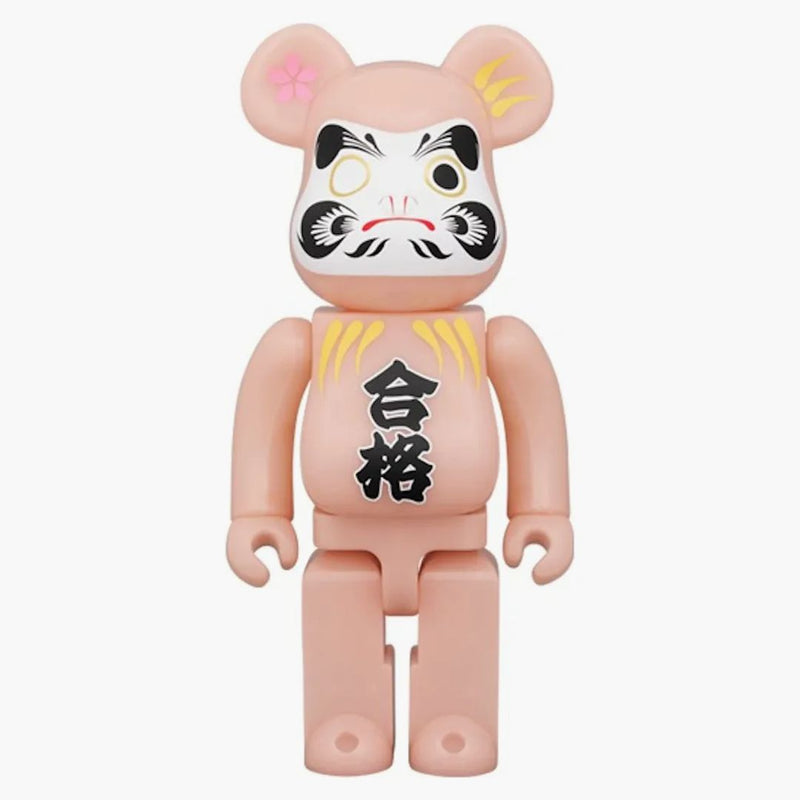 Bearbrick Medicom dada pass 4 röd glöd i mörkret