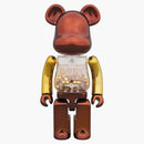 Bearbrick Medicom Super Alloyed My First Bearbrick Baby Steampunk 200% Brown
