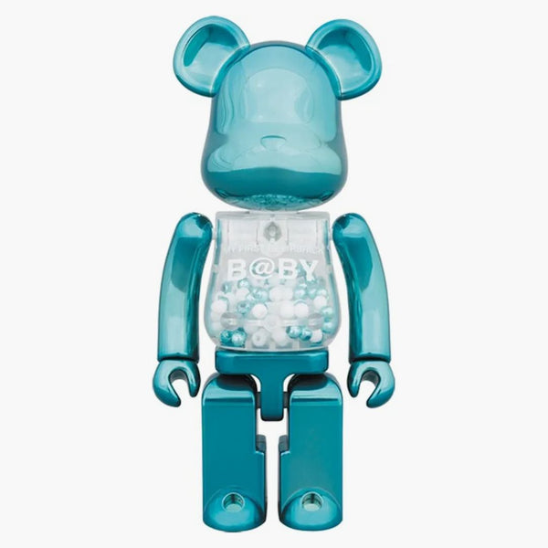Bearbrick Medicom super zmiňoval můj první medvědí dítě tyrkysové 200% modré