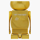 Bearbrick Medicom Toy 25th Anniversary 1000% Gold Chrome