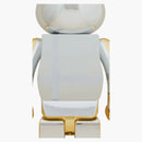Bearbrick Medicom Toy Plus 1000% Gold Chrome
