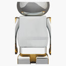 Bearbrick Medicom Toy Plus 100% & 400% Set Gold Chrome Ver.