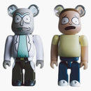 Bearbrick Medicom X Bait Rick and Morty 100% set